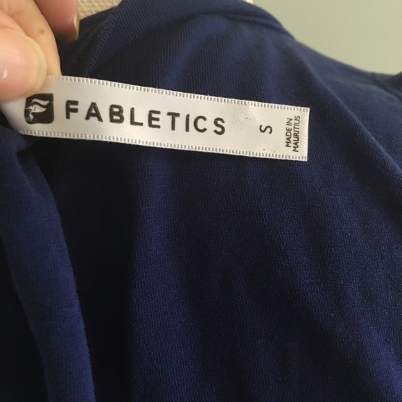 Fabletics Loretta Tank in Navy - Picture 6 of 8